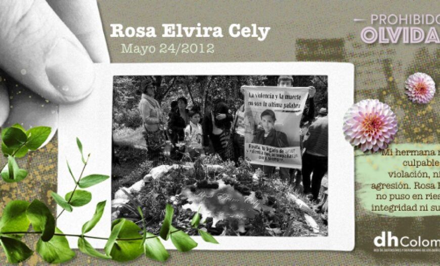 Once años sin Rosa Elvira Cely