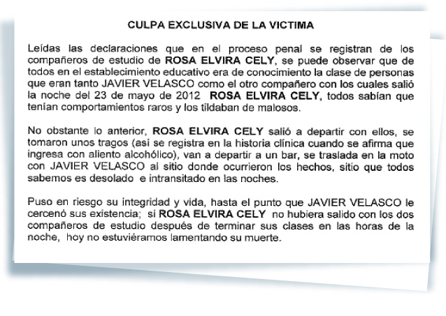 dhColombia Feminicidio de Rosa Elvira Cely, 10 años de impunidad REC3