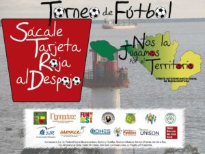 TORNEO DE FÚTBOL “NOS LA JUGAMOS POR EL TERRITORIO”