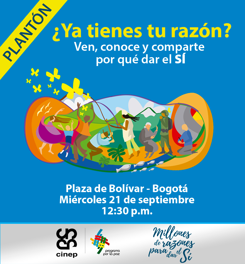 ¿Ya tienes tu razón? Ven, conoce y comparte por qué dar el SÍ