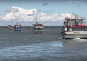 8 DÍA DE PARO CÍVICO- DESFILE MARÍTIMO DE BUQUES DE CABOTAJE,LANCHAS Y PESCA