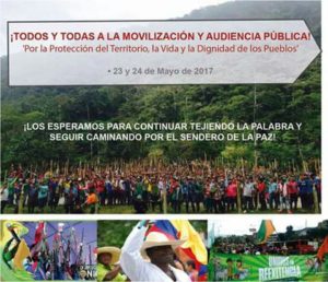 Movilización y Audiencia Pública: «Por la protección del territorio, la vida y la dignidad de los pueblos»