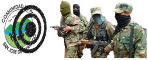 ATAQUE ARMADO CONTRA LA COMUNIDAD DE PAZ DE SAN JOSÉ DE APARTADÓ