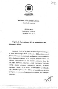 dhColombia Sentencia CSJ 201905081819 Sentencia CSJ 201905081819 pdf