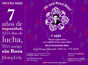 ¡Ni una rosa más! – 7 años de impunidad