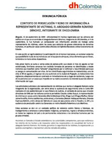 dhColombia Denuncia publica Hurto a dhCol GR vs MM Denuncia publica Hurto a dhCol GR vs MM pdf