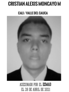 dhColombia Víctimas Policía / Esmad Diapositiva067