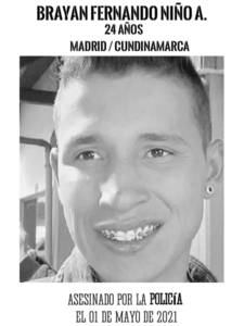 dhColombia Víctimas asesinadas por la Policía Nacional / Esmad Diapositiva085
