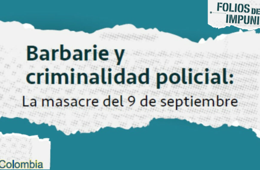 Barbarie y criminalidad policial: la masacre del 9 de septiembre