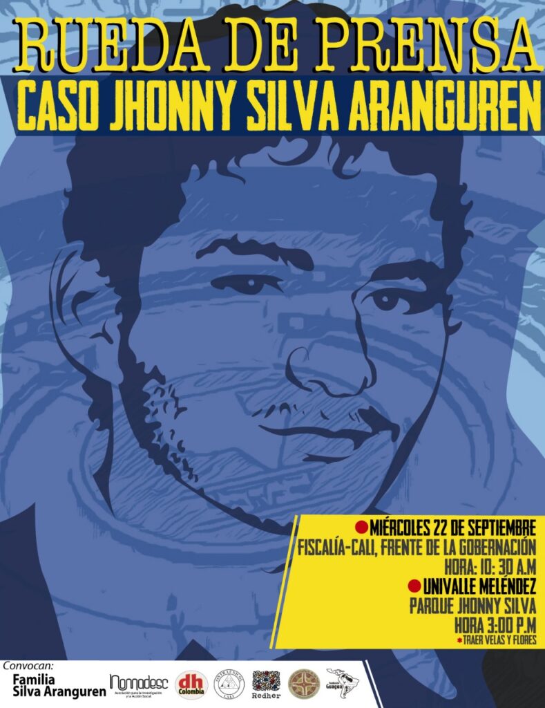 dhColombia Jhonny Silva Aranguren 18 años de impunidad ddd84dc7 ca7d 4280 b5fe 573efda5fb65