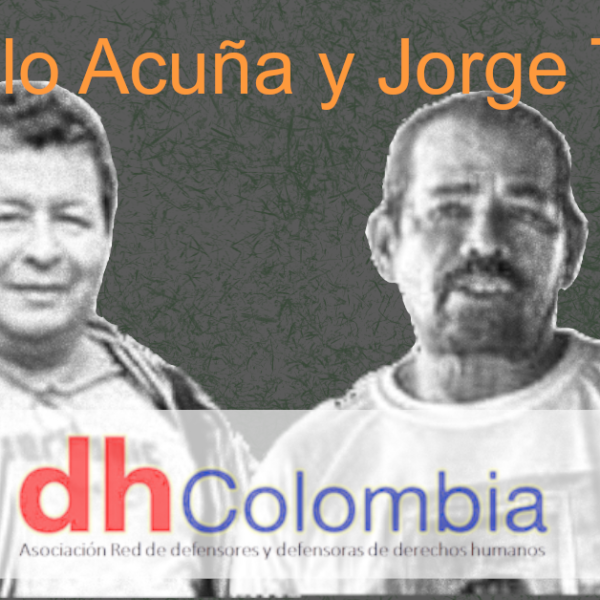 Asesinan en el Sur del César a los líderes sociales Teófilo Acuña y Jorge Tafur