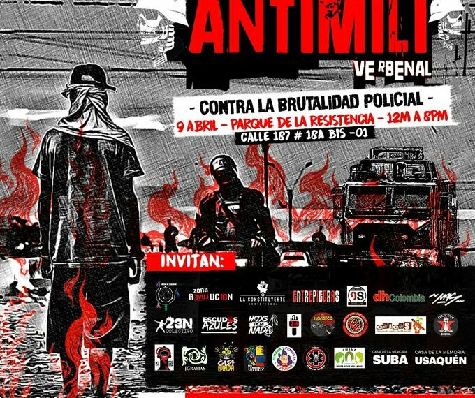 AntiMili en Verbenal/ Contra la brutalidad policial