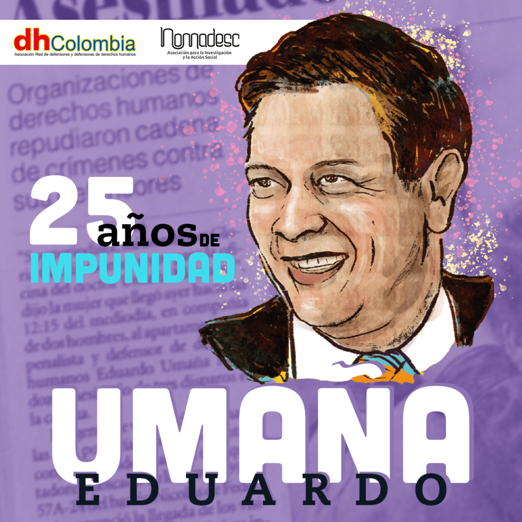 dhColombia 25 años sin Eduardo Umaña Mendoza eduardo 25 anos