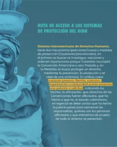 dhColombia Sistemas internacionales de protección de DDHH 06 justicia internacional dhColombia