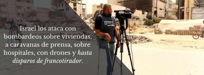 dhColombia La cacería criminal israelí contra el periodismo: más de 220 voces exterminadas Desplazada